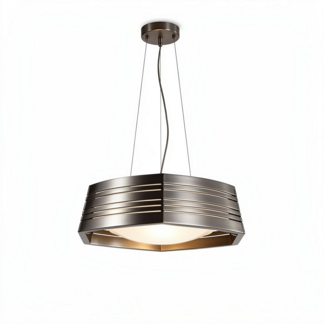 Hanglamp van metaal voor de verlichting in huis - 30 x 30 x 15cm