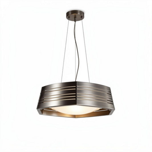 Hanglamp van metaal voor de verlichting in huis - 30 x 30 x 15cm
