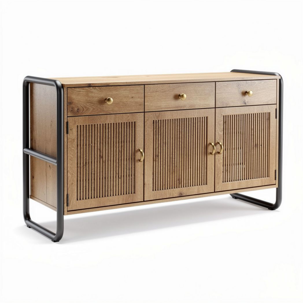Dressoir van plaatmateriaal voor de eetkamer - 150 x 45 x 75cm