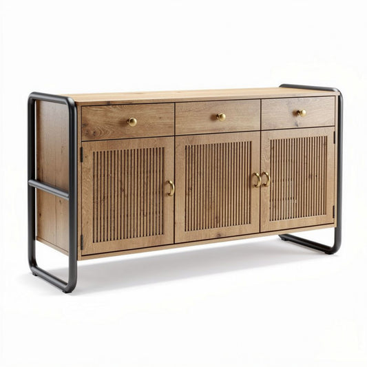 Dressoir van plaatmateriaal voor de eetkamer - 150 x 45 x 75cm