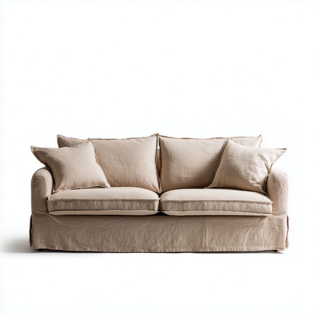 Bank van stof voor de woonkamer - 210 x 90 x 80cm